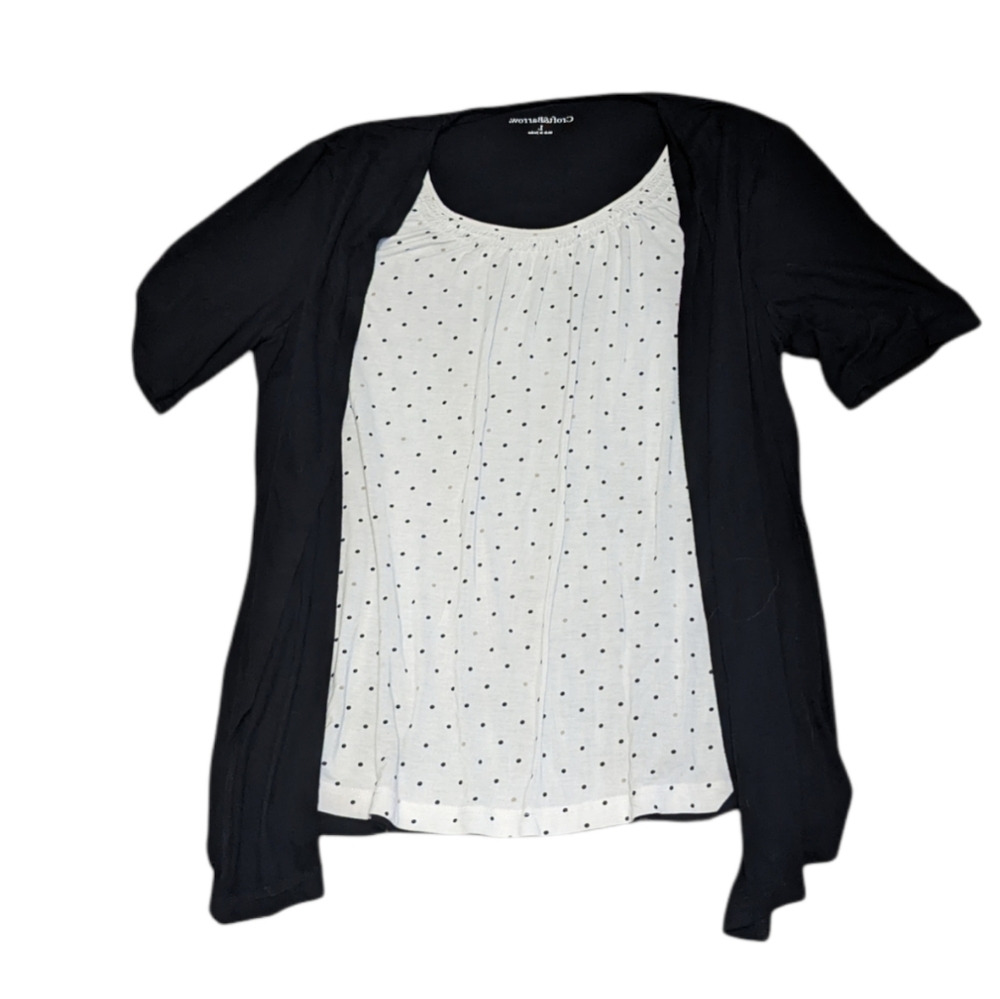 Black and White Polka Dot